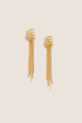 Gold Tassel Earrings | Tuckernuck (US)
