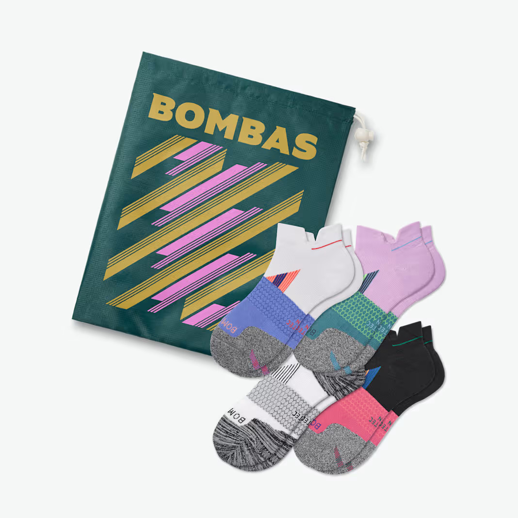 Women's Running Ankle Sock 4-Pack Gift Bag | Bombas