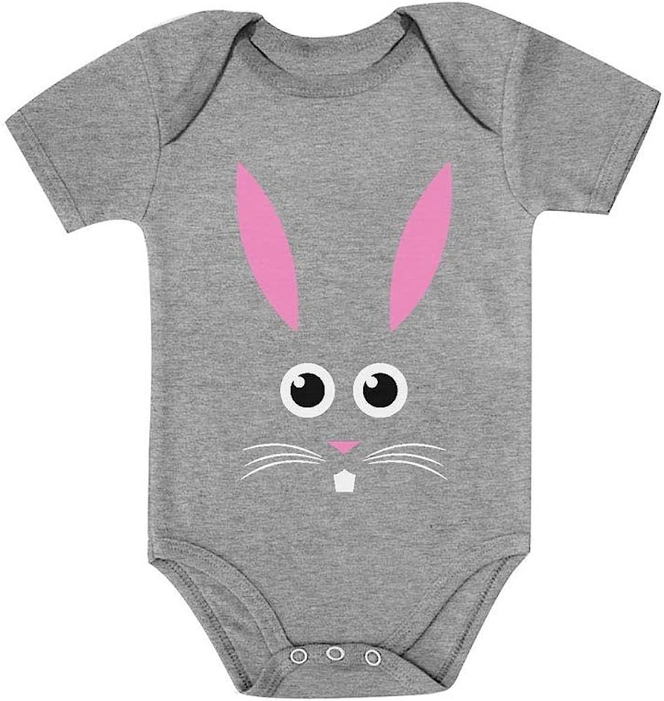 Little Bunny Easter Holiday Baby Boy Girl Outfit Cute Baby Bodysuit | Amazon (US)