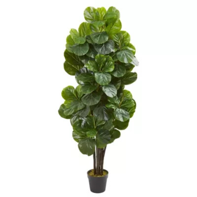 Nearly Natural 5-Foot Fiddle Leaf Fig Artificial Tree | Belk