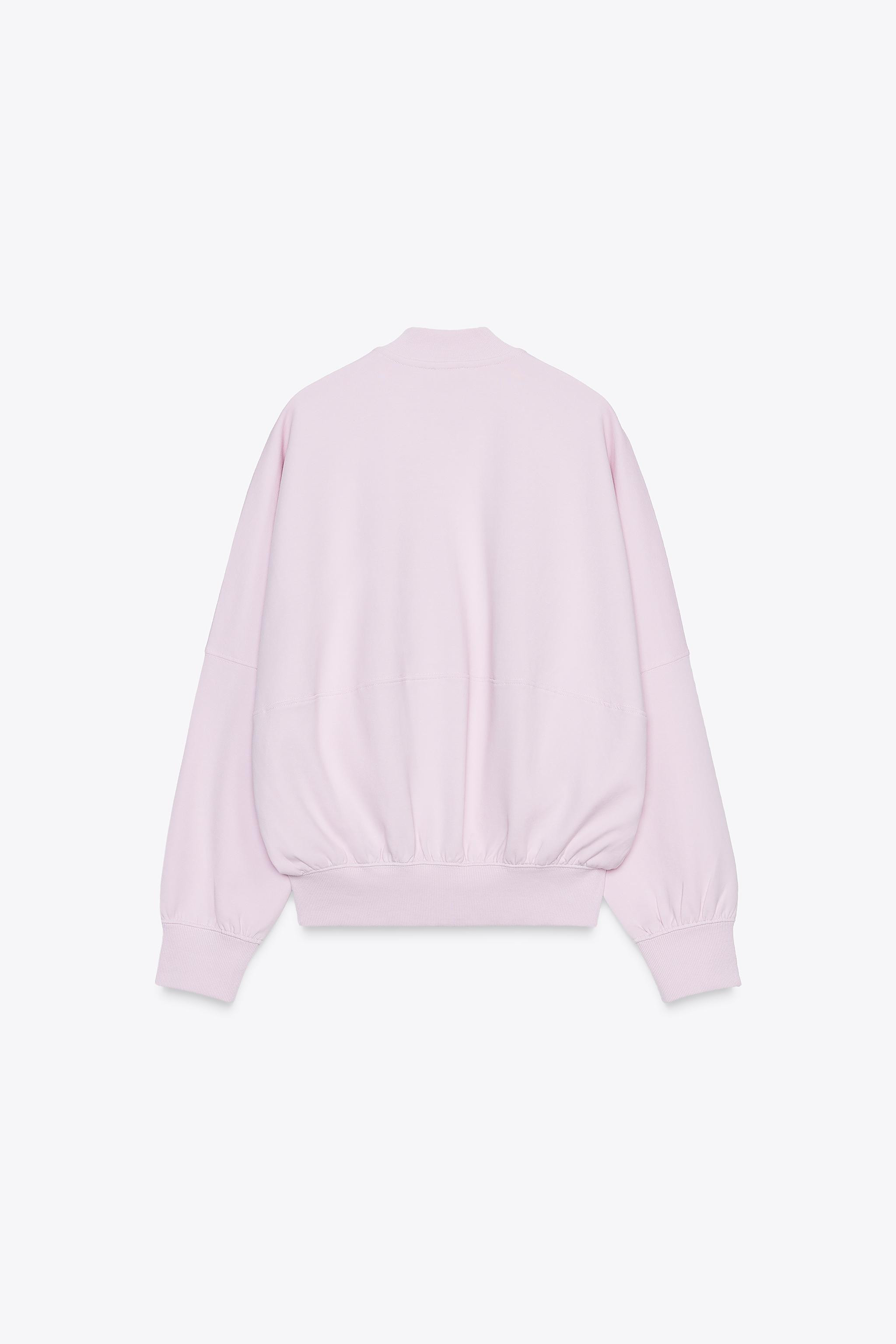 INTERLOCK BOMBER JACKET$ 49.90 Black Ecru PinkPink | 3641/850/620Add to cartAddBomber jacket made... | Zara US