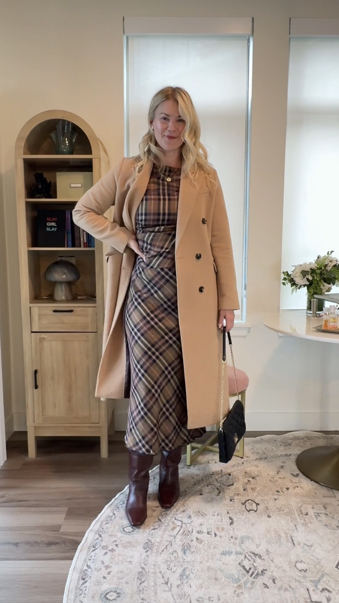 Fall Style: Plaid and Tall Boots

#LTKWorkwear #LTKTall #LTKootd