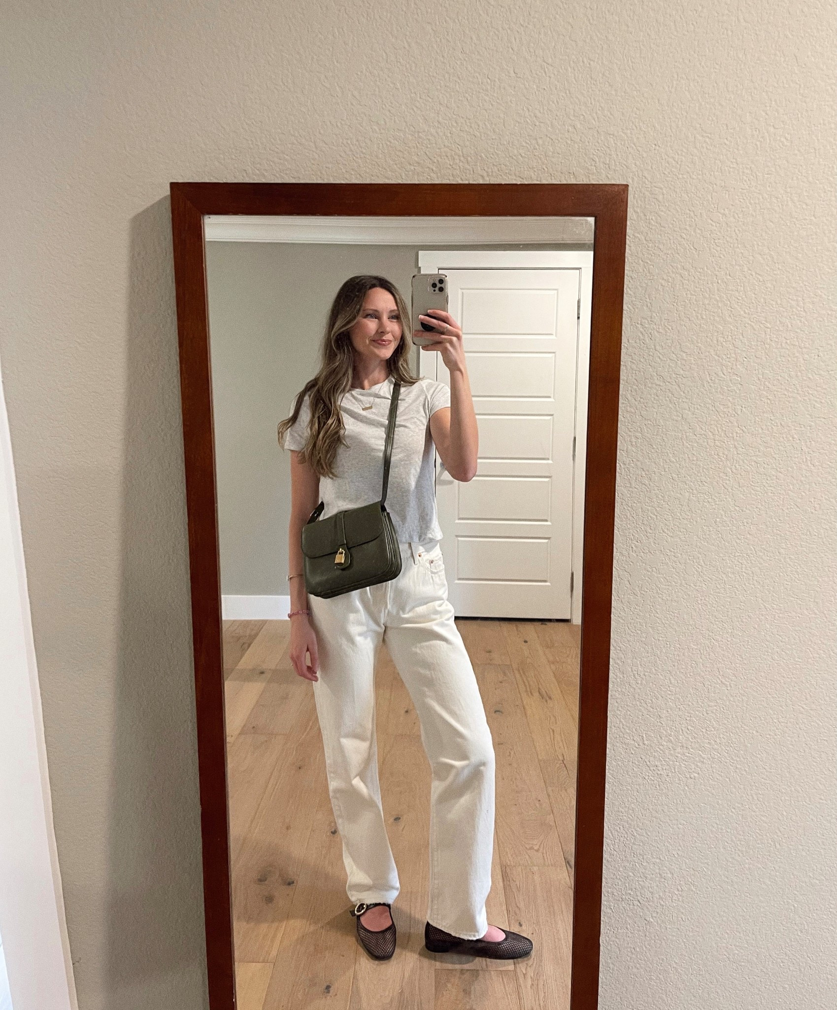 Outfit linked! 
Jeans size 25, 32 length !
Bag is Celine, linked similar !

#LTKStyleTip #LTKSaleAlert
