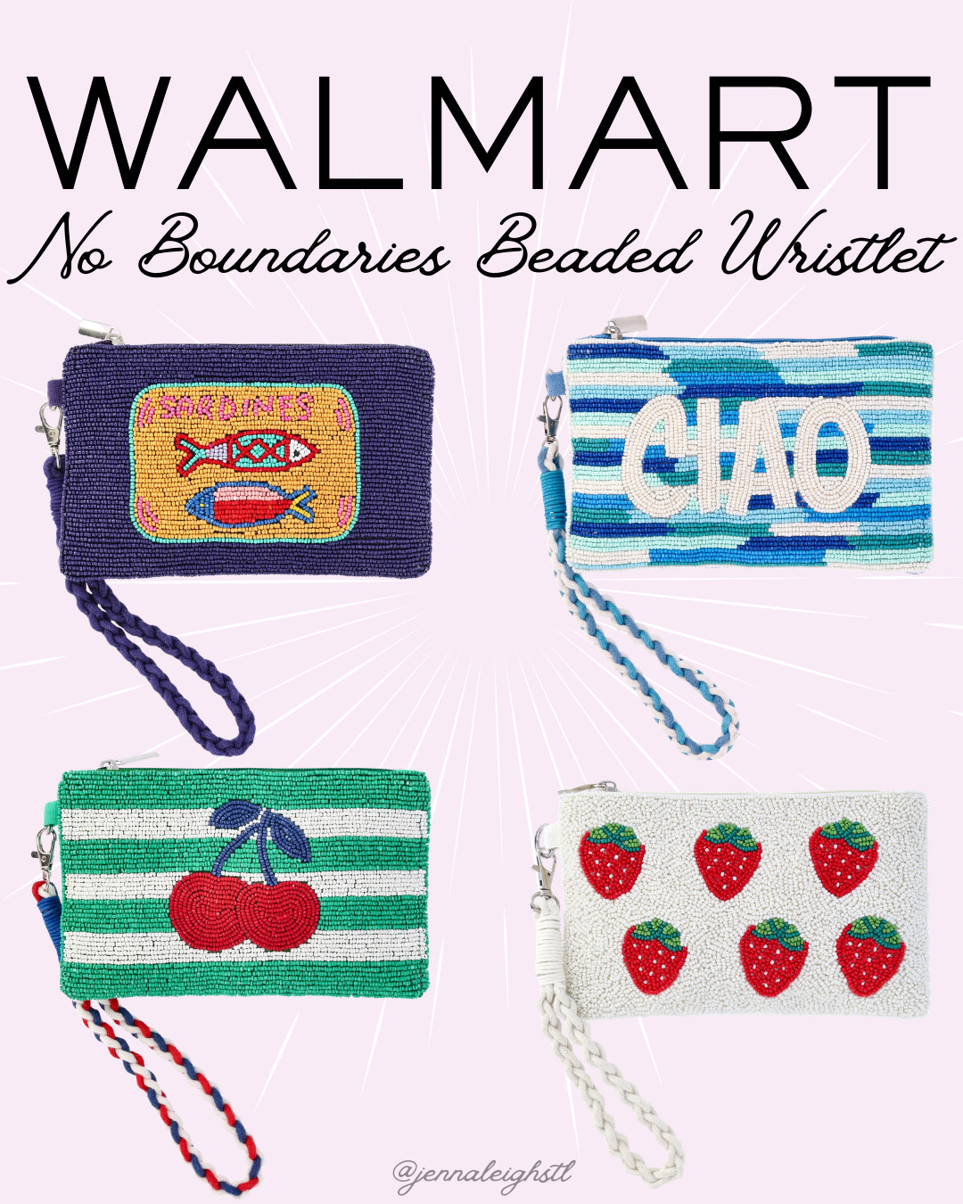 The No Boundaries Women’s Beaded Wristlet from Walmart is the perfect summer accessory. So fun and easy to carry. 

 #LTKSeasonal #LTKMidsize #LTKTravel