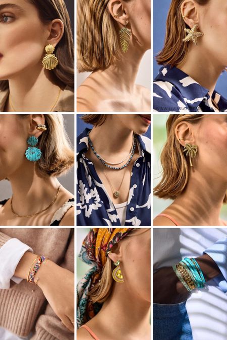 Vacation jewelry / colorful jewelry / statement earrings / 20% off BaubleBar sale

#LTKsalealert #LTKtravel #LTKfindsunder50