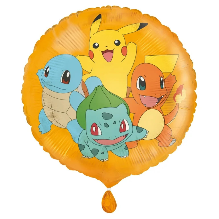 Pokémon Round 18” Foil Balloon, 1ct | Walmart (US)