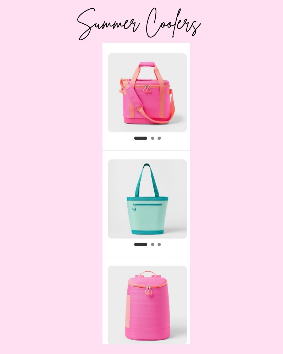 Summer affordable coolers! 

#LTKTravel #LTKFamily #LTKSeasonal