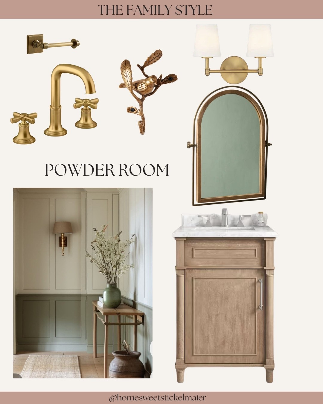 Our next project is the powder room. And here’s our updated moodboards and links! 

#LTKHome