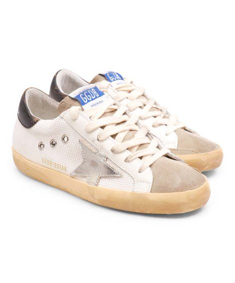 Golden Goose White & Silver Metallic Superstar Leather Sneaker - Women | Best Price and Reviews |... | Zulily