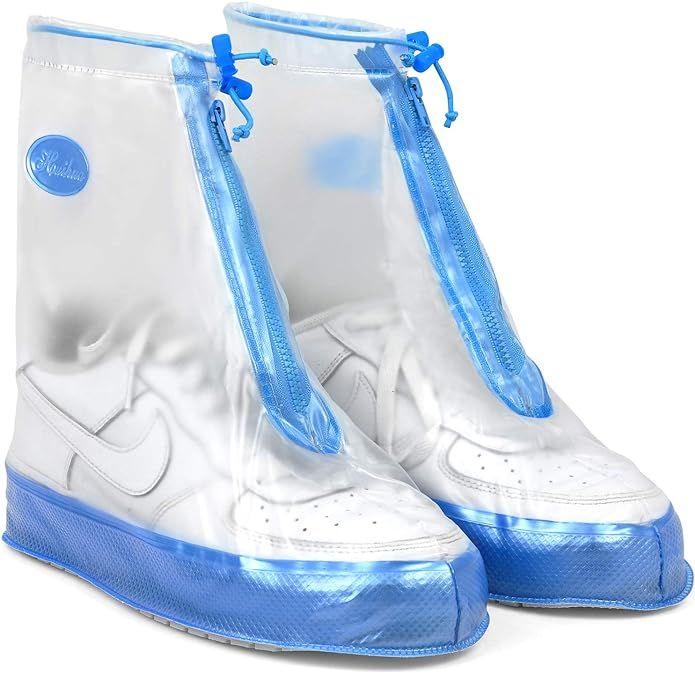 Rain Shoe Covers | Waterproof Shoe Covers for Men Women | Reusable Galoshes Overshoes | Amazon (US)