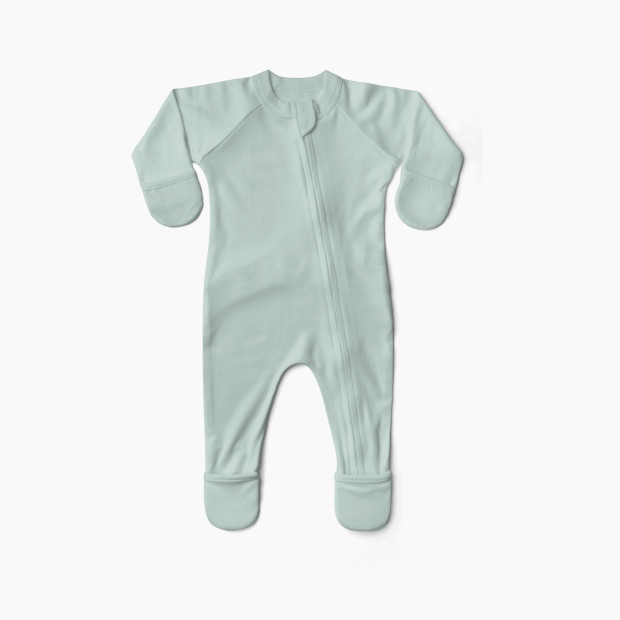 Goumi Kids Grow With You Footie- Snug Fit in Swell Size 3-6 M | Viscose | Babylist