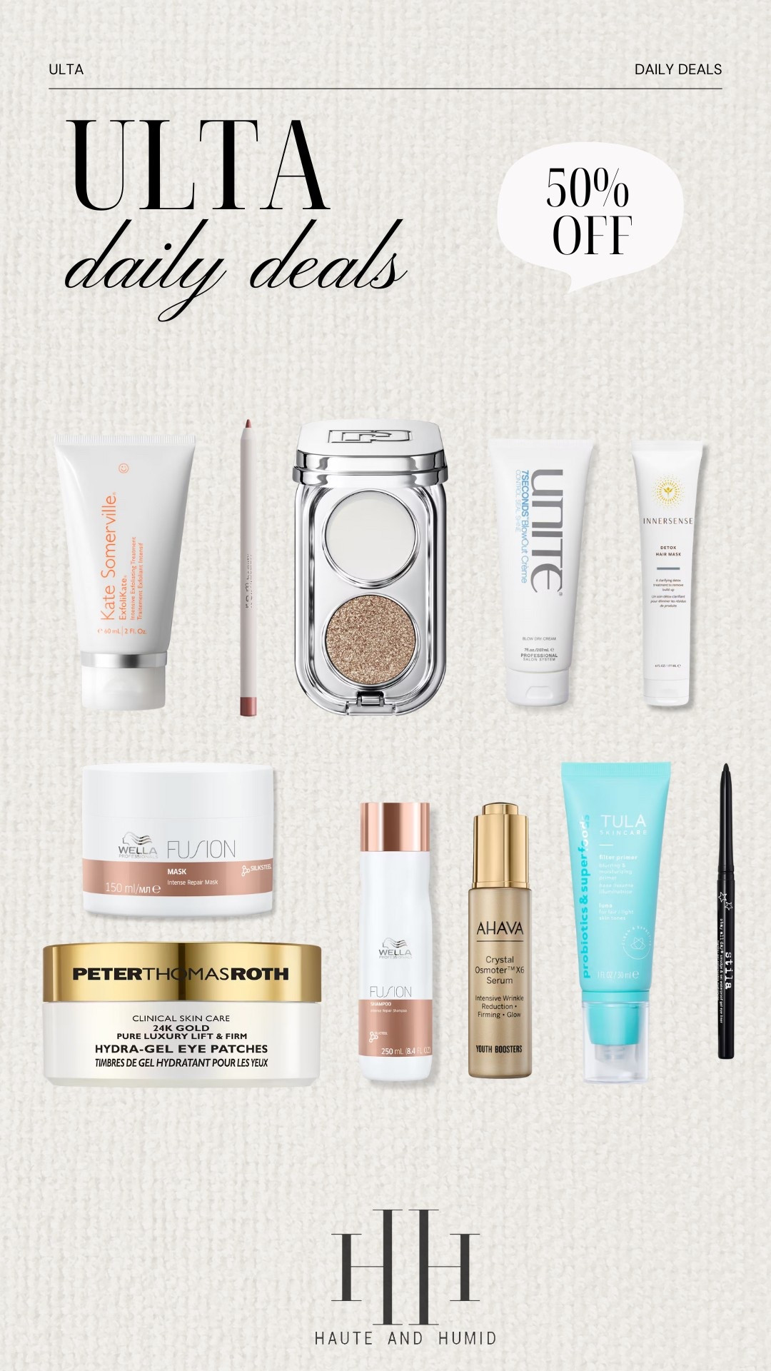 Today’s Daily Deals have arrived! Ulta’s 21 Days of Beauty is giving us all the goodies. Grab your faves while they’re on sale!

#LTKBeauty #LTKSpringSale #LTKSaleAlert