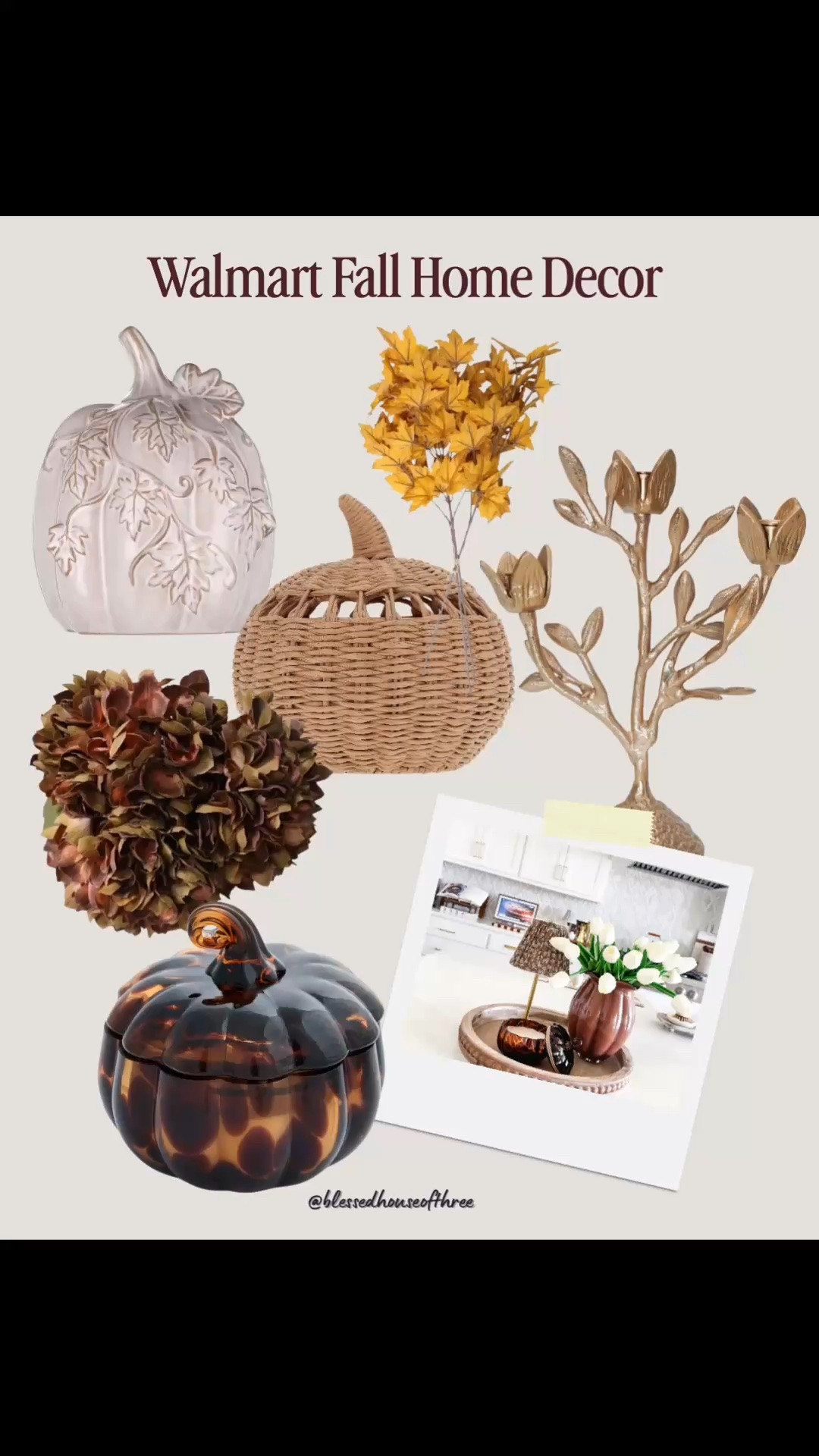 Walmart fall home decor is SO good right now! 🍂 From cozy fall pillows and throws to decorative pumpkins, faux fall stems, warm brown accents and affordable furniture, I found so many pretty pieces for an easy fall home refresh.

I love the mix of warm browns, amber glass, soft neutrals and subtle fall patterns—it gives your home that cozy fall feeling without going overboard. These Walmart home finds would be beautiful styled in a living room, bedroom, entryway or kitchen and so many of them look much more elevated than you’d expect!

Sharing all of my favorite affordable fall decor, cozy fall home finds and Walmart furniture from this roundup. 🤎

#LTKHome #LTKSeasonal #LTKxWalmart