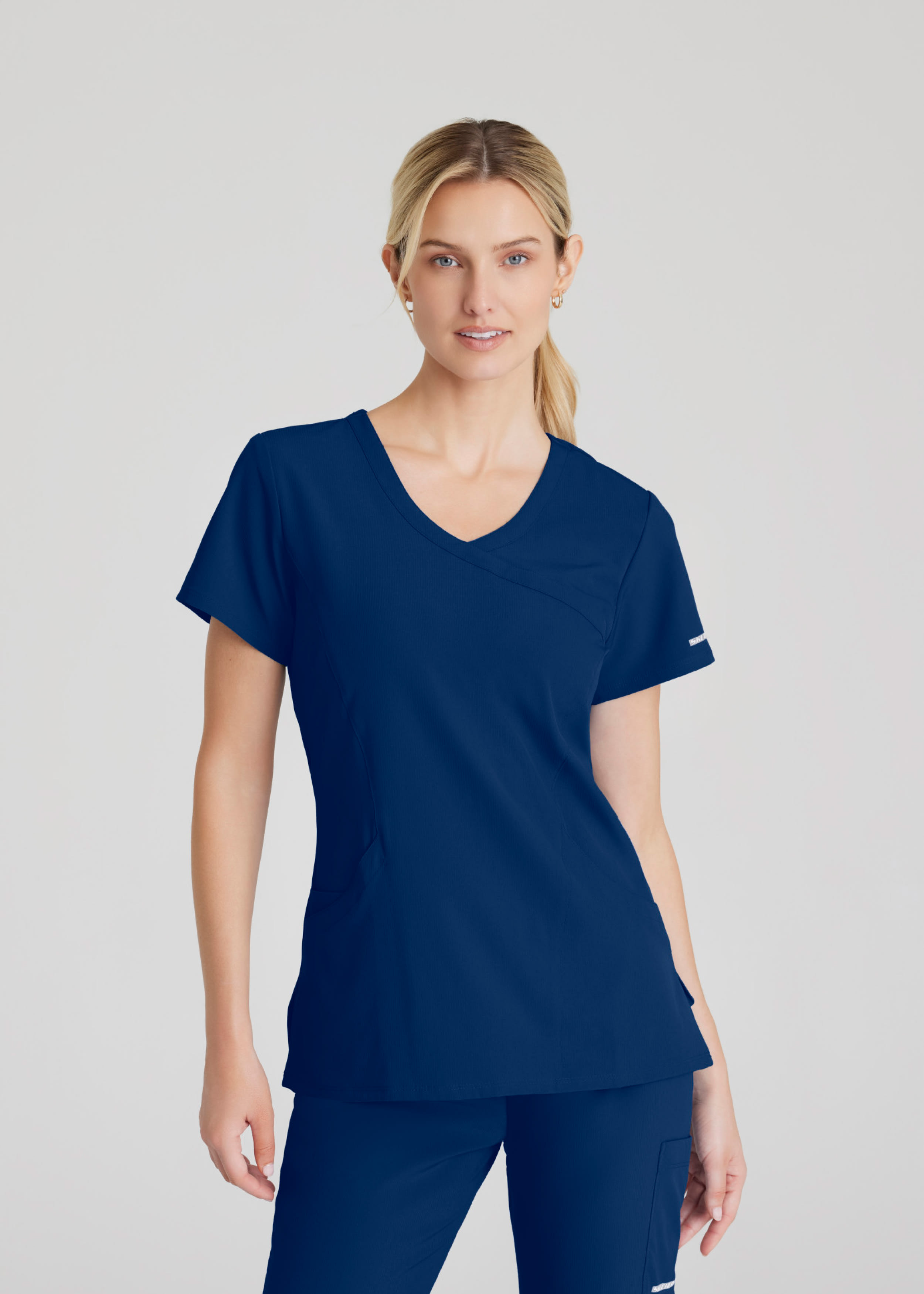 Reliance 3 Pocket Mock Wrap Top | Scrubs & Beyond