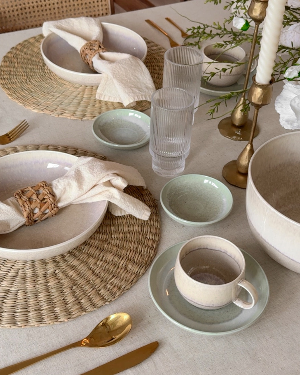 My Spring dining table 🤍

@villeroyandboch ☁️

#LTKHome