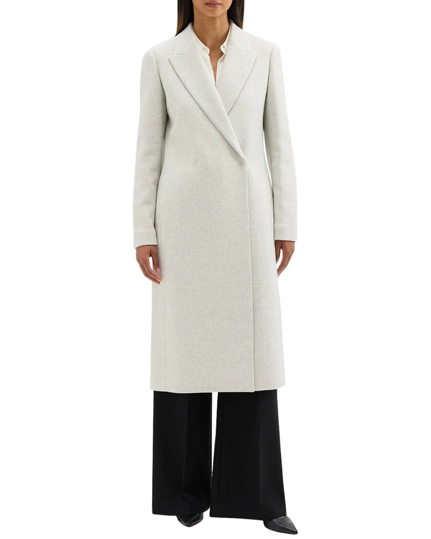 Theory Wool-Blend City Coat | Shop Simon