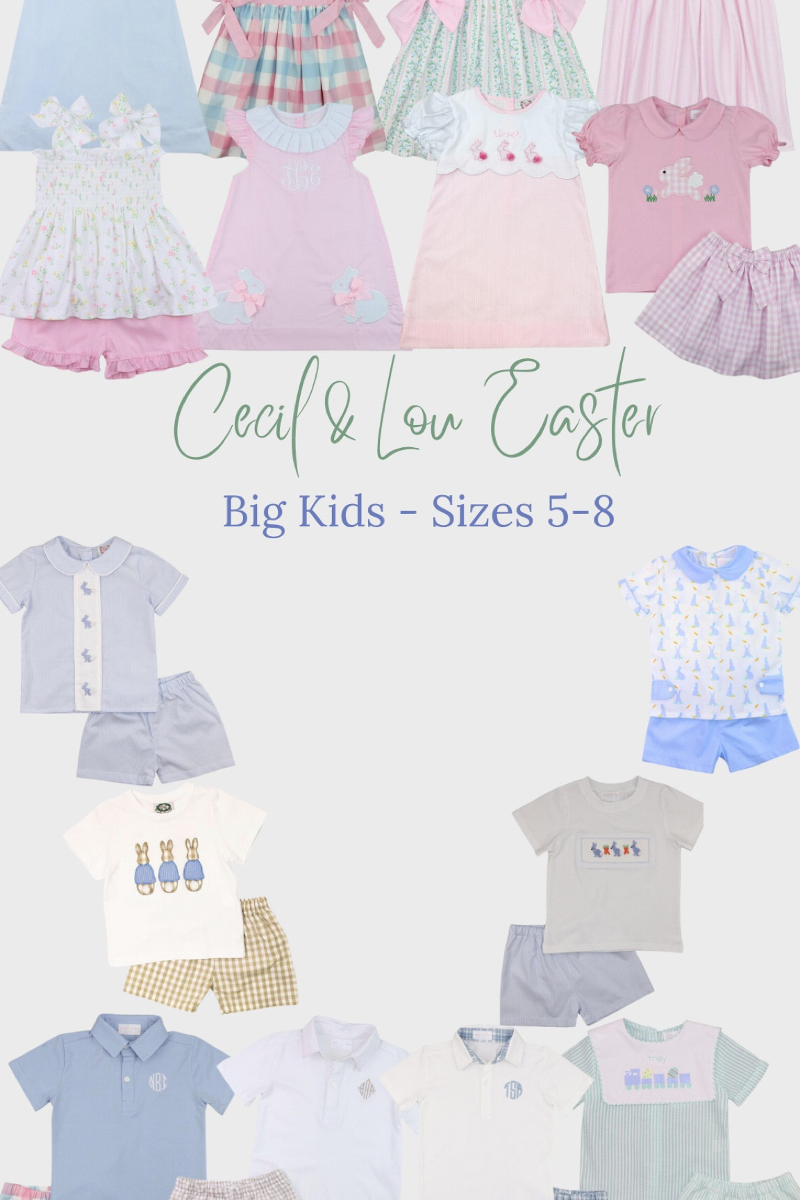 Big kids deserve cute Easter clothes too! 

#LTKSeasonal #LTKfamily #LTKkids