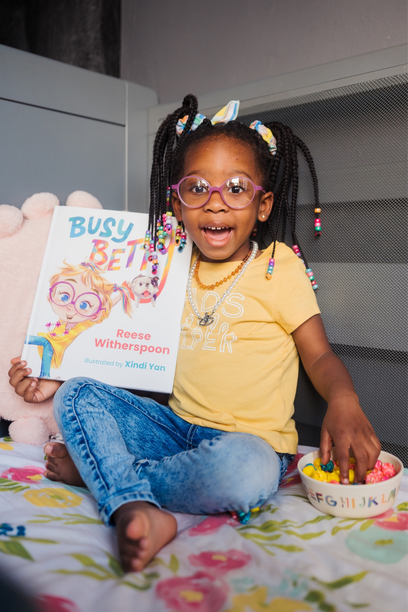 One of Courage’s NEW fave books by one of my childhood faves Reese Witherspoon 

#LTKbaby #LTKkids #LTKfamily