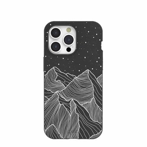 Pela | Phone Case Compatible with iPhone 15 Pro Max | Limited Edition | Supports Wireless Charging | Cute Eco Friendly | Night Panorama | Amazon (US)