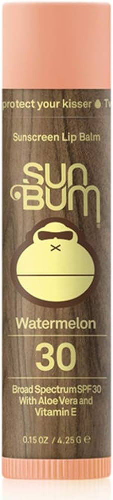 Sun Bum SPF 30 Sunscreen Lip Balm | Vegan and Cruelty Free Broad Spectrum UVA/UVB Lip Care with A... | Amazon (US)
