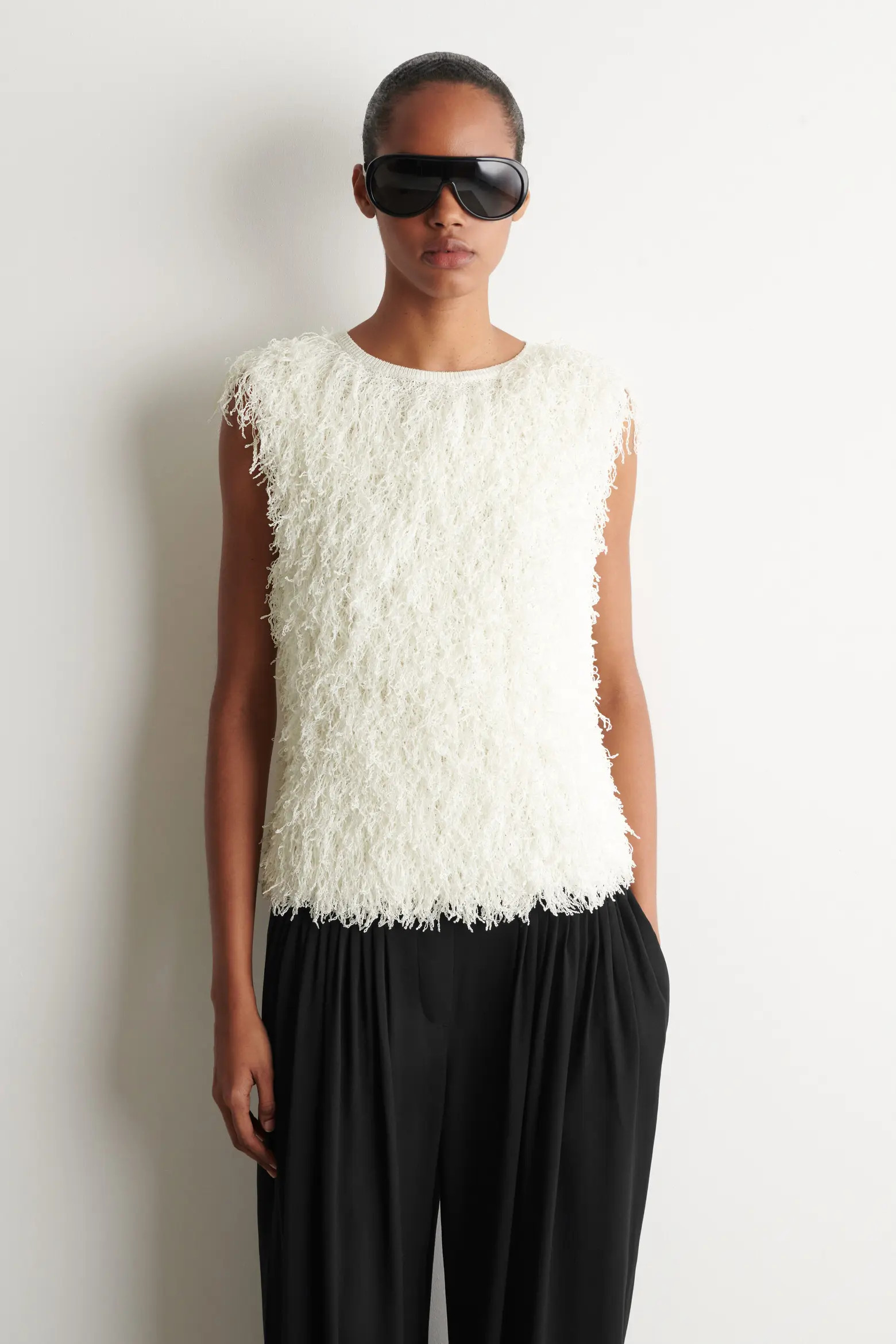 Fringed Knitted Top (Women) | Nordstrom | Nordstrom