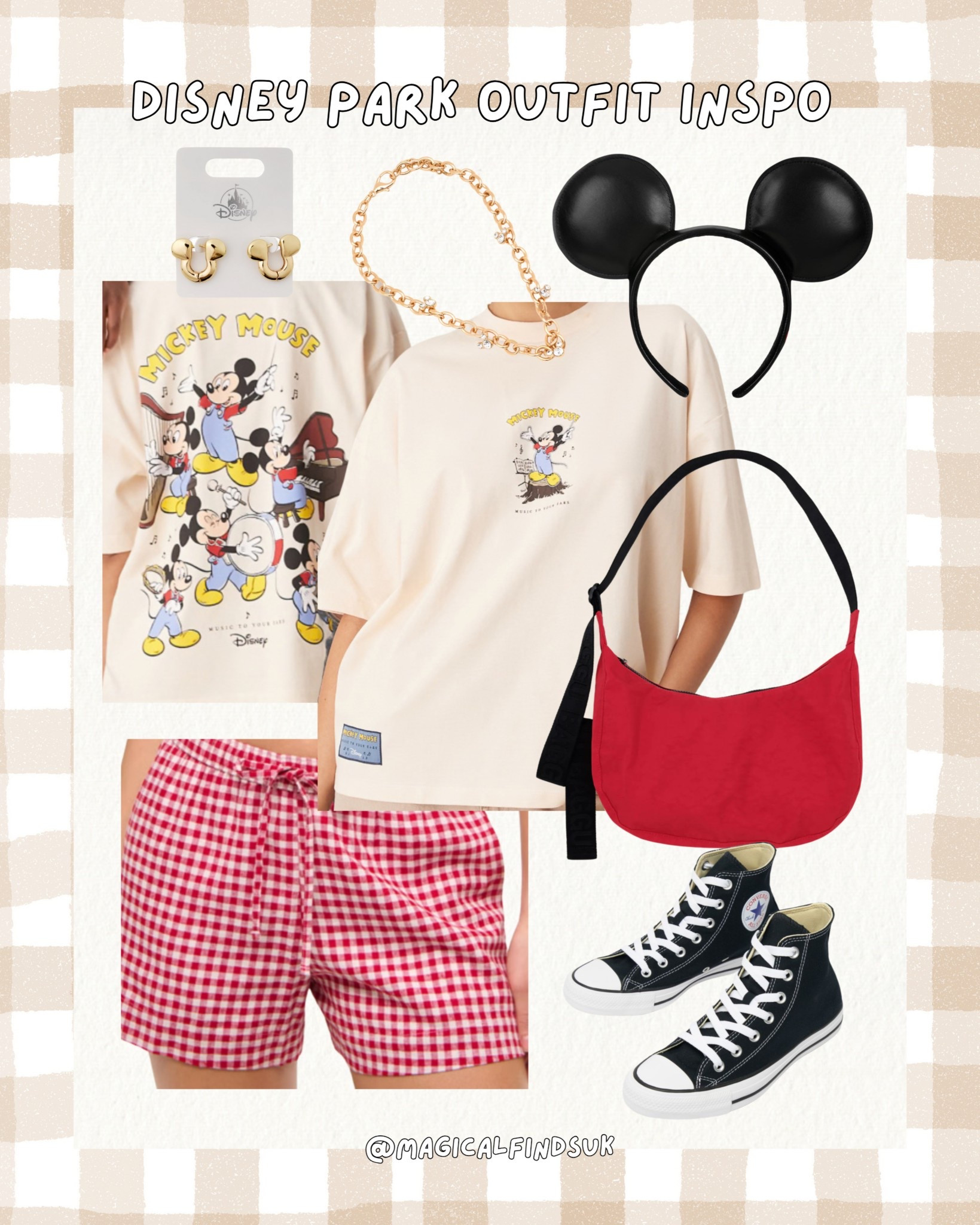 MICKEY STYLE - Disney Park Outfit Inspo 🐭📍✨