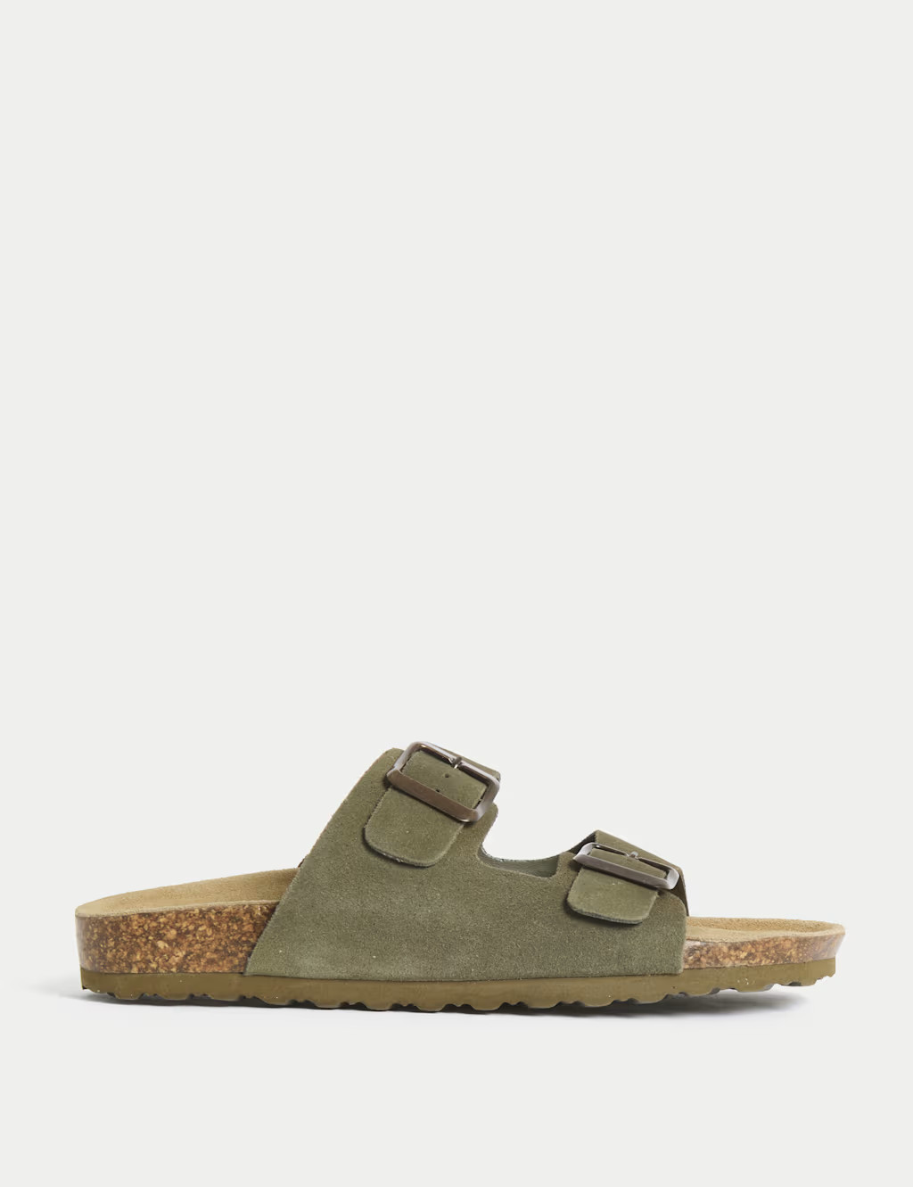 Suede Buckle Footbed Mules | Marks & Spencer (UK)