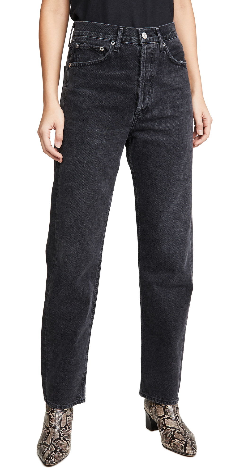 90's Mid Rise Loose Fit Jeans | Shopbop