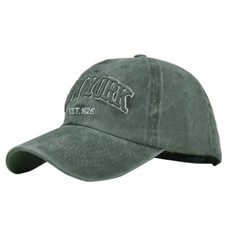 WANYNG Baseball Caps Hip Hat Embroidery Baseball Cap Sun Letter Hat Cotton Hop Adjustable Women Hat  | Walmart (US)