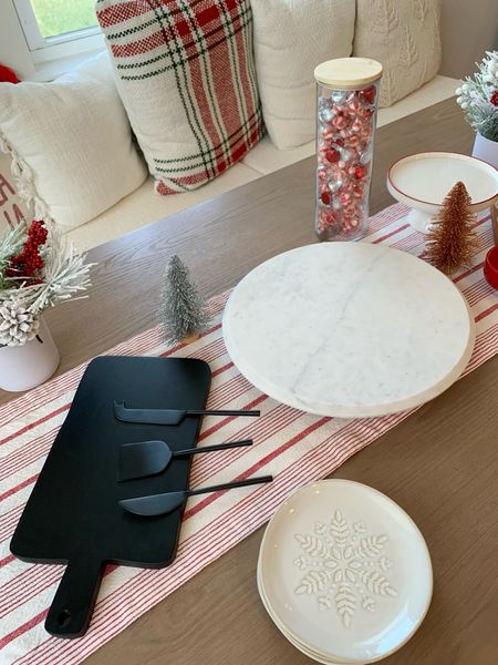 Holiday hosting Christmas tablescape 

#LTKSeasonal #LTKHoliday #LTKhome