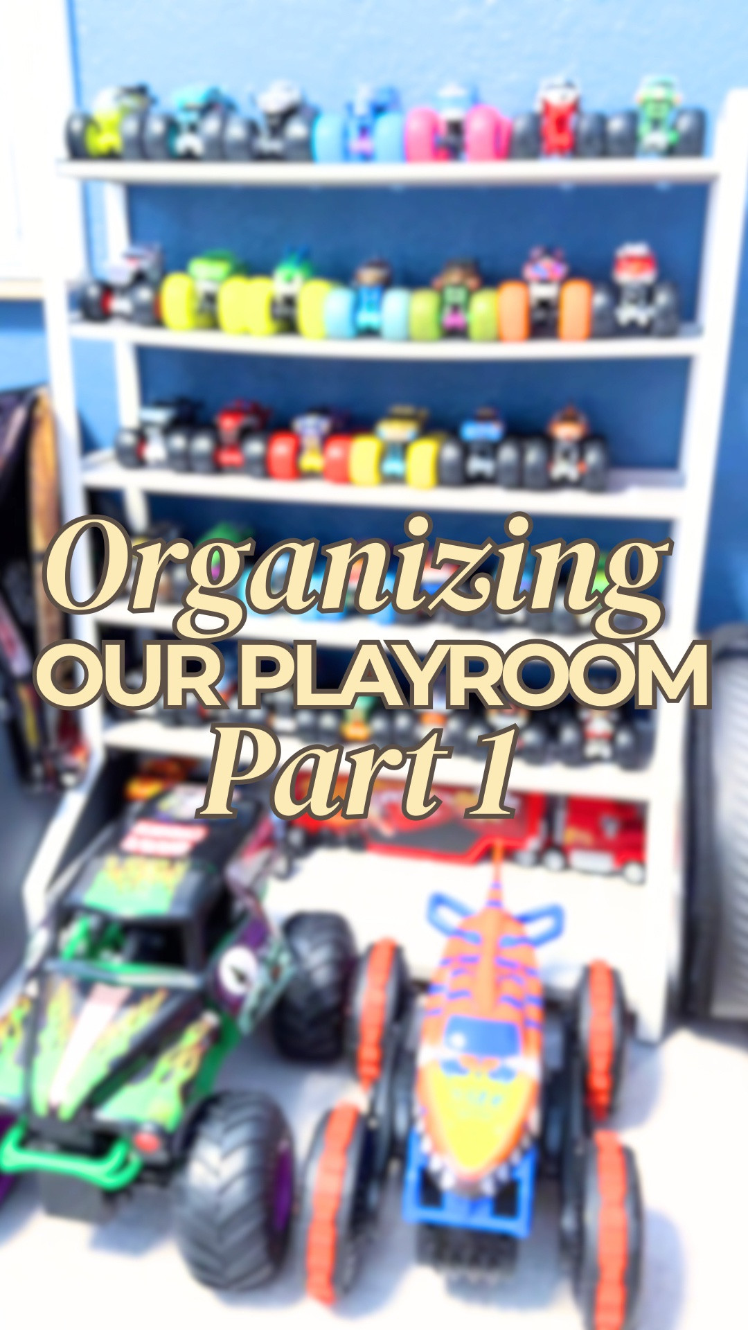 Getting organized before school starts 🚙 

Our playroom also serves as a space for our son to do his homework so I try to keep it as organized as possible so he doesn’t get distracted while completing his work. 

This garage looks so cute and it’s held big bulky cars, hot wheels cars, and now his monster trucks! It’s gone through many iterations but it keeps everything looking nice. 

Check back to see how I organize the rest of the playroom. I’ve got to add a couple of shelves for the race tracks but things are looking good for the new school year 🍎 

home organizing • home organization • playroom organizing • playroom organization • kids playroom • kids playspace • back to school • car organization • kids car organization

#LTKmomlife #LTKHome #LTKKids