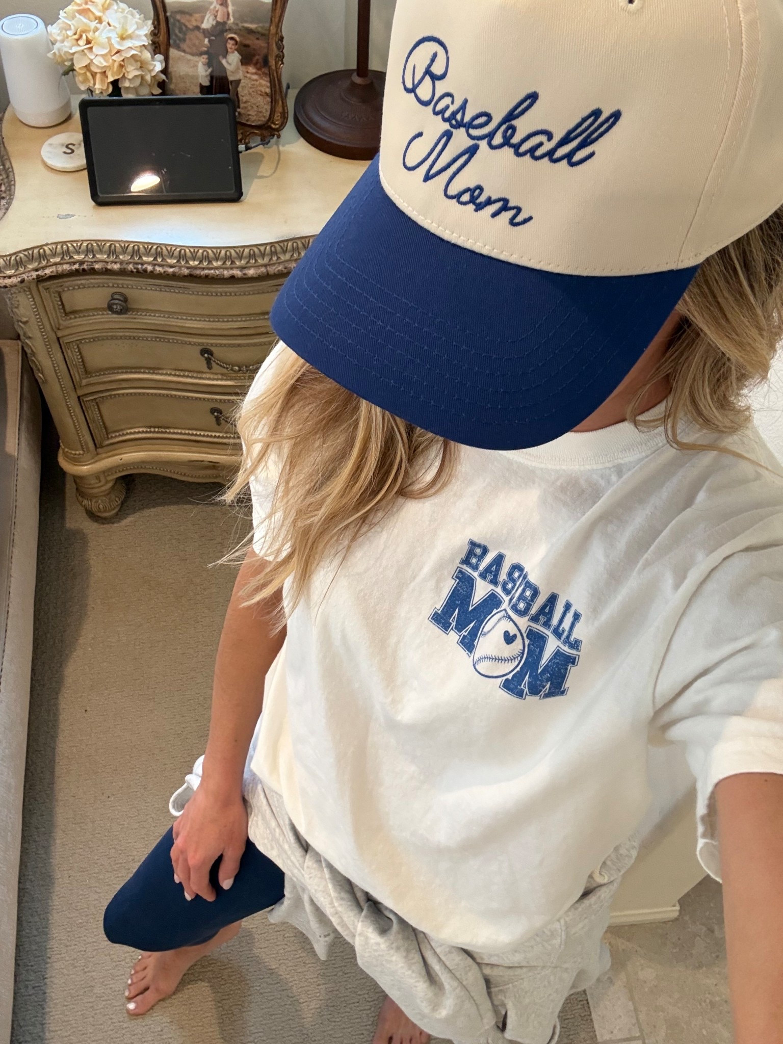 Definitely their number one fan ☝🏻❤️⚾️
I just had this tshirt made and I’m obsessed 😍 Has both their names and numbers. You can pick how many kids and different stances. I’m in a medium. My hat is Rad River Co and had their numbers on the back! 

Baseball Mom, mom outfit, mom style, comfy mom outfits, sports mom, what i wore to baseball, personalized baseball mom Tshirt, Free People, Etsy, New Balance 

#LTKootd #LTKmomlife #LTKgrwm