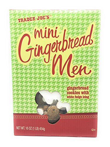 2 Boxes of Trader Joe's Mini Gingerbread Men with White Fudge Icing | Amazon (US)