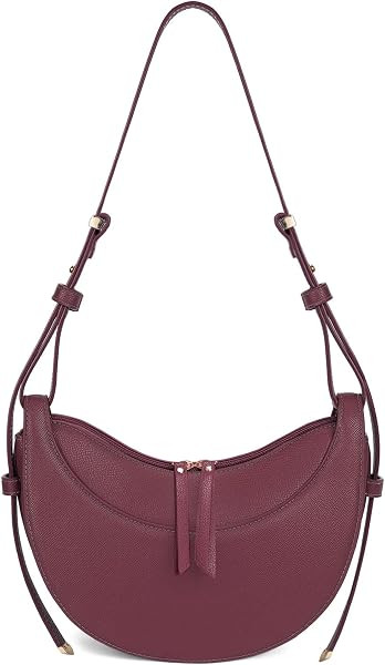 GEMIU Small Saddle Purse Grain Faux Leather Adjustable Women's Sharon Crossbody Bag Saddle Bag fo... | Amazon (US)