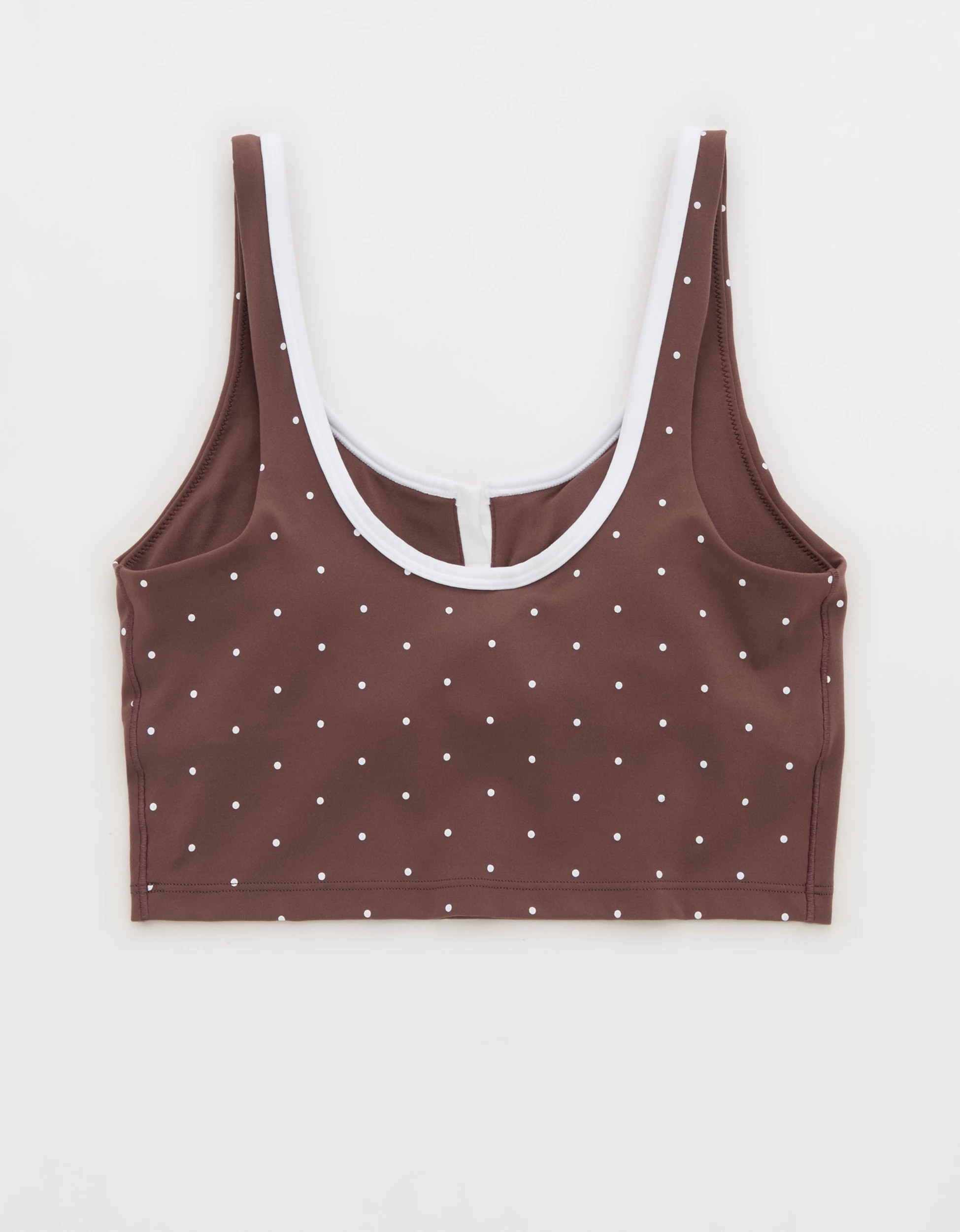 OFFLINE By Aerie Real Me Tipped Low Key Longline Sports Bra | Aerie