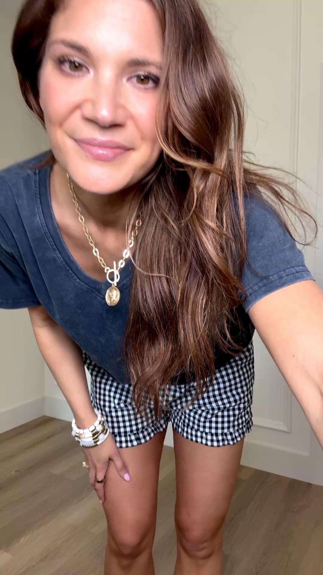 Such a cute and easy everyday outfit. I love this oversized tee, it is so soft and relaxed, paired with these gingham shorts it makes the perfect casual summer look.

Top - M
Shorts - L

Tall girl outfits, Oversized tee outfit, Gingham shorts, Casual summer outfit, Amazon tall girl clothing, 6 foot style, Everyday outfit ideas, Comfy casual outfits, Summer outfit inspo, Easy outfit pieces, Relaxed style, Stang and Co

#LTKootd #LTKTall #LTKSeasonal