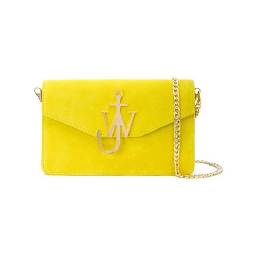 JW Anderson logo shoulder bag - Yellow & Orange | Farfetch EU