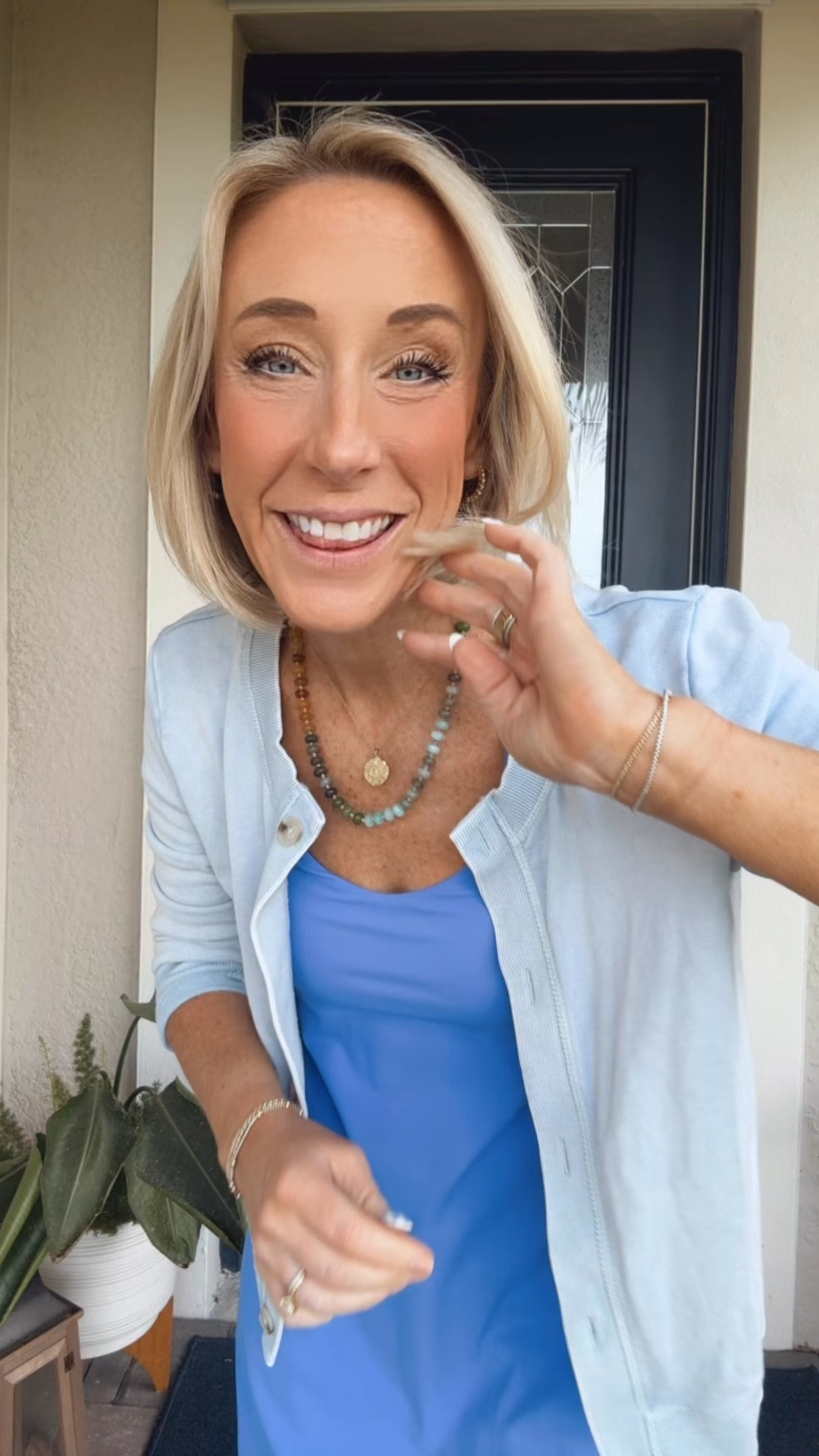 My ootd (early concession stand duty):
• active dress - size XS. $25! Built in bra and shorts (that aren’t attached in the back) Also linking other similar active dresses.
• sweatshirt cardigan - size XS  

#LTKSeasonal #LTKootd #LTKOver40