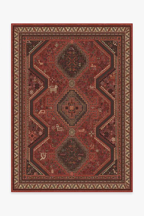 Zareen Scarlet Red Rug | Ruggable