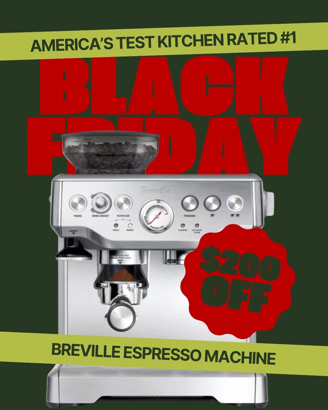 We are gifting this espresso machine to my in-laws. It is such a good deal and very highly rated.

Gifts for him, gifts for her, gifts for parents, gifts for mom, gifts for dad

#LTKGiftGuide #LTKCyberWeek #LTKSaleAlert