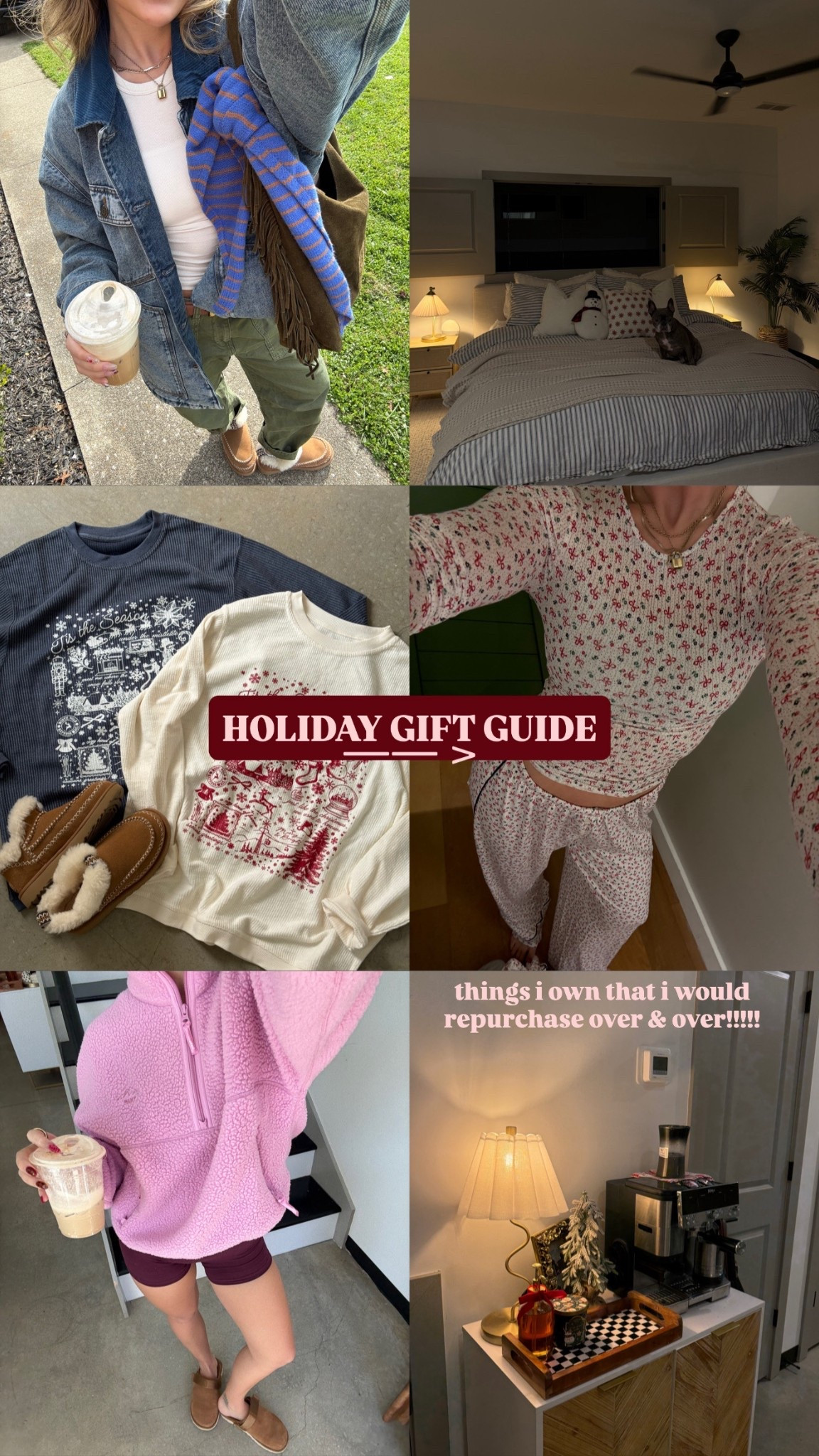 gift guide: all things i have and would repurchase over & over!!!!!!! 

#LTKHoliday #LTKGiftGuide #LTKCyberWeek