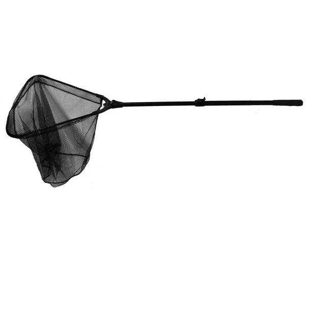 Frabill Kwik-Stow Folding Fishing Net, Black Transparent Mesh - Walmart.com | Walmart (US)