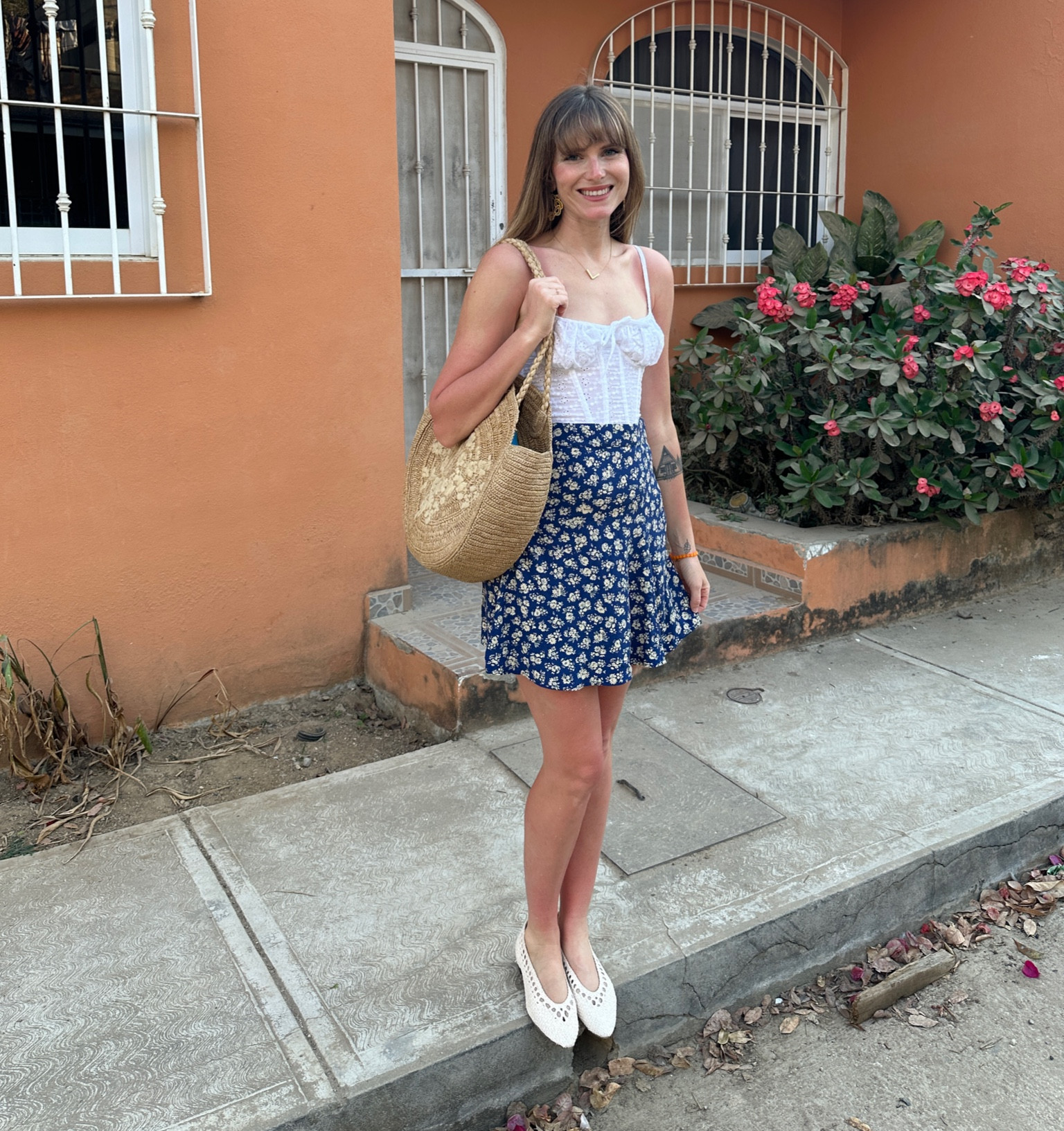 Sezane outfit on vacation paired with my favorite corset! 

#LTKSeasonal #LTKunder100 #LTKunder50