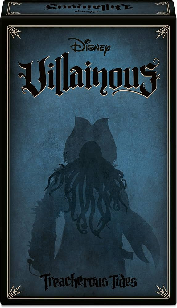 Ravensburger Disney Villainous - Treacherous Tides Strategy Board Game - Play as Davy Jones or Ta... | Amazon (US)