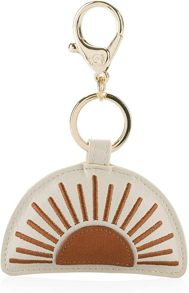 Itzy Ritzy Puffy Diaper Bag Charm, Purse Charm and Keychain; Vegan Leather Accessory Features A D... | Amazon (US)