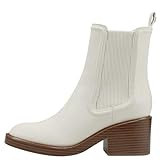 Bandolino Women's Enisy Ankle Boot, Off White 150, 10 | Amazon (US)