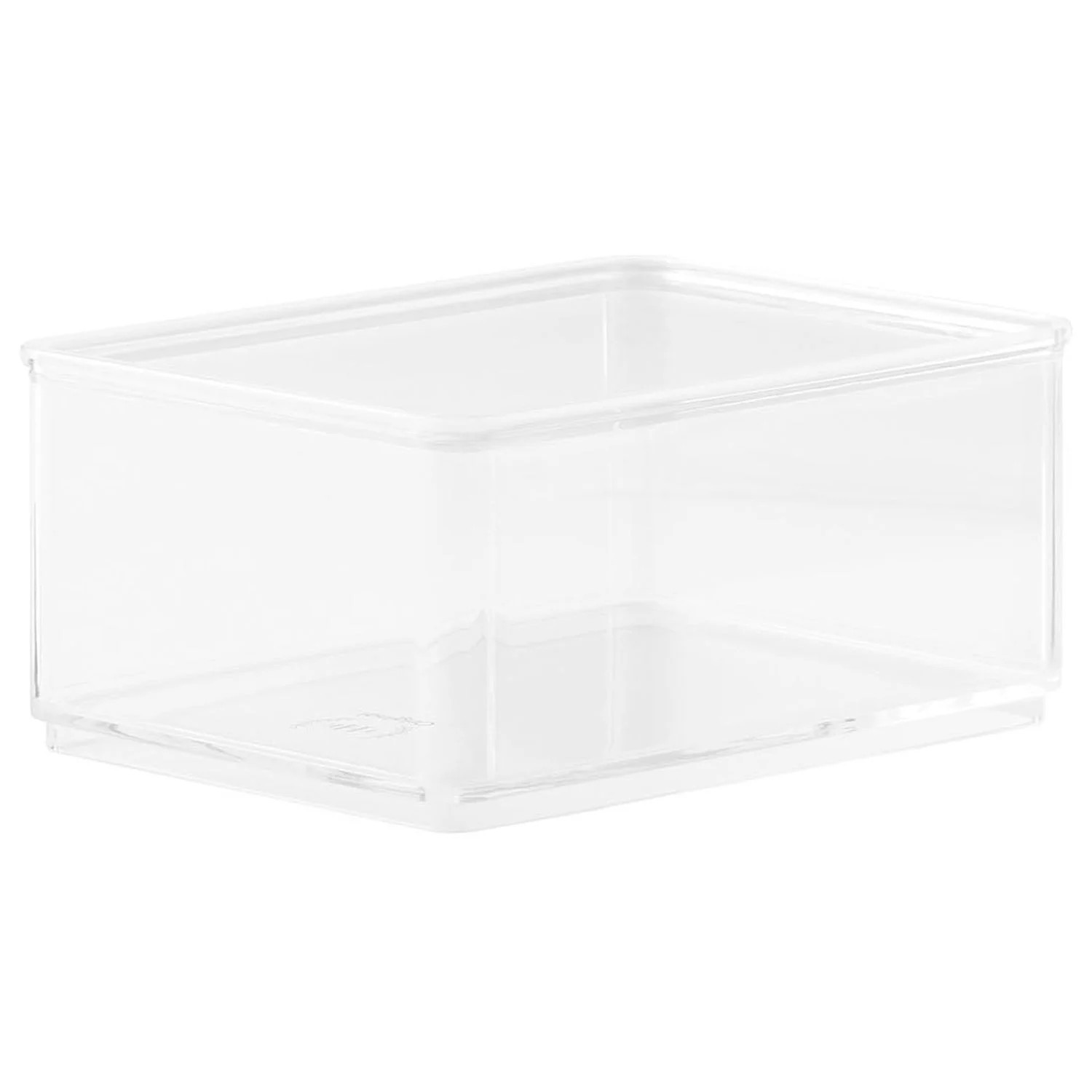 The Home Edit Medium Clear Storage Bin Inserts, 4 Pack, 6.24" x 4.68" x 2.95" | Walmart (US)