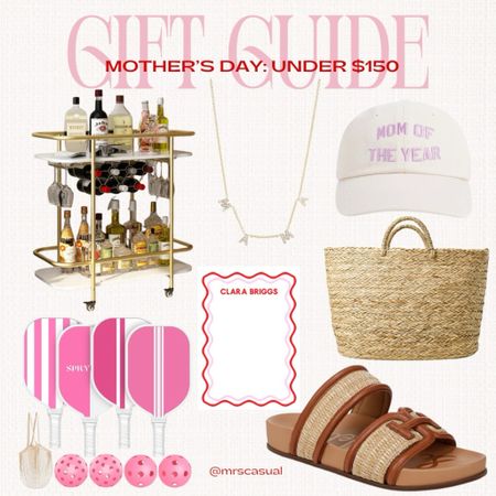 Mother’s Day gift ideas. Bar cart. Pickleball set. Tote bag. Favorite sandals 

#LTKGiftGuide #LTKshoecrush #LTKSeasonal