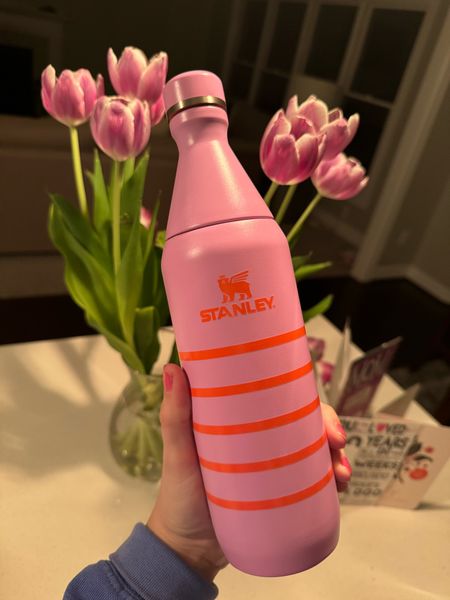 Maybe this was an impulse buy but I couldn’t leave these colors behind! I’ll grab a better lighting next time but this is a lavender and deep orange and it’s gorgeous for spring!  #stanley #waterbottle #hydration

#LTKGiftGuide #LTKHome #LTKTravel