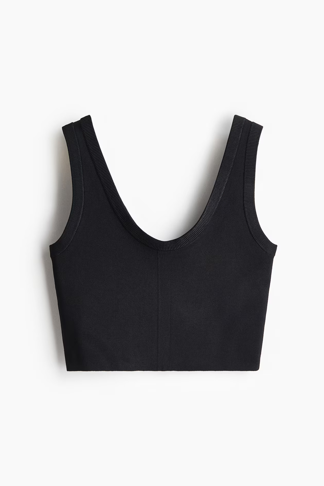 Dense-knit vest top | H&M (UK, MY, IN, SG, PH, TW, HK)